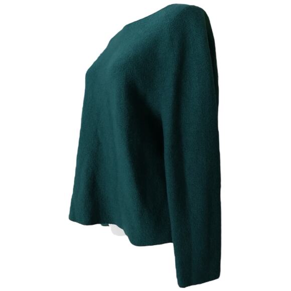 CHRISTIAN WIJNANTS Kopan Merino Wool Sweater In Pine Green Size M - Picture 4 of 9